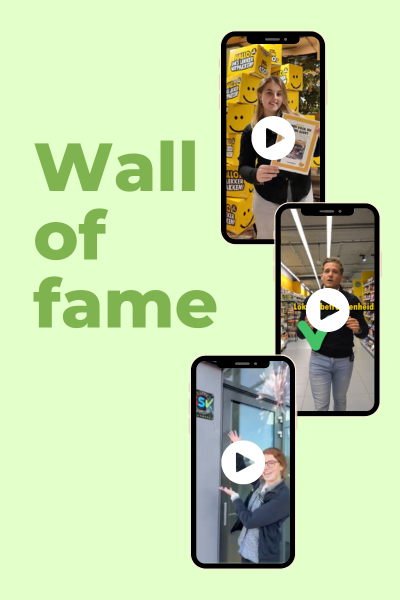 Wall Of Fame Landingspagina